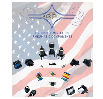AIRTROL PRESSURE SWITCH&lt;BR&gt;1/16&quot; BARB 1-100PSI NYLON FLUSH MOUNT SOLID STATE